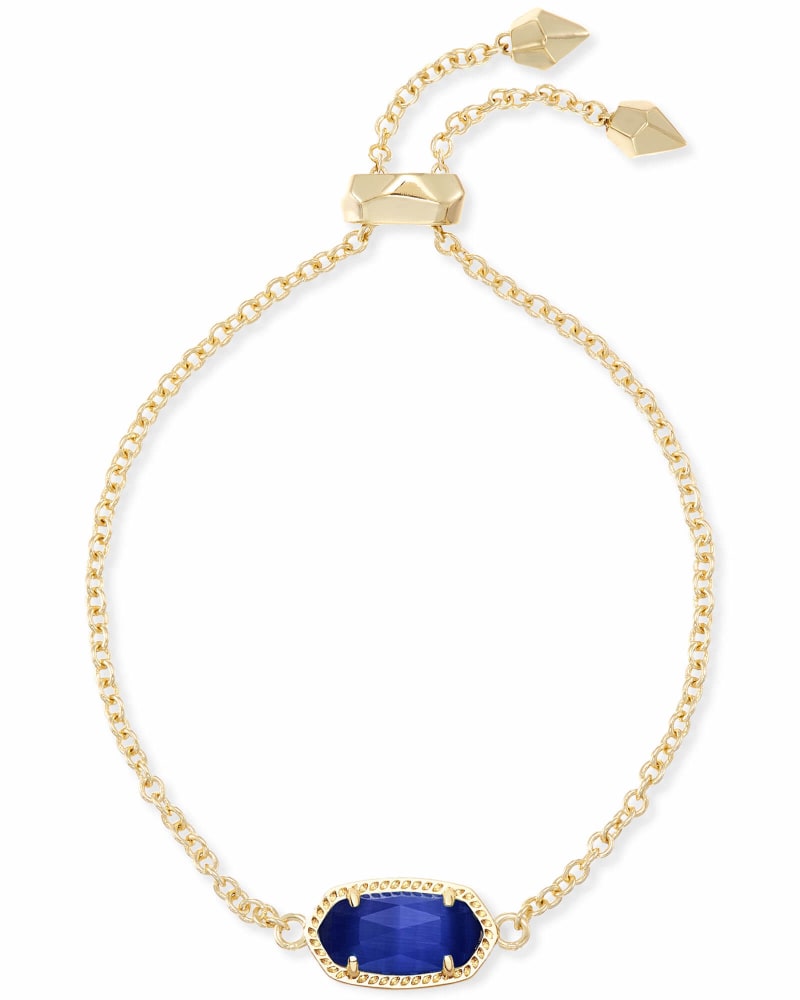 Elaina Gold - Cobalt Cats Eye Bracelets