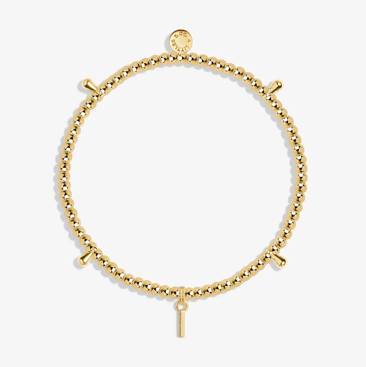 Alphabet A Little - I - Gold