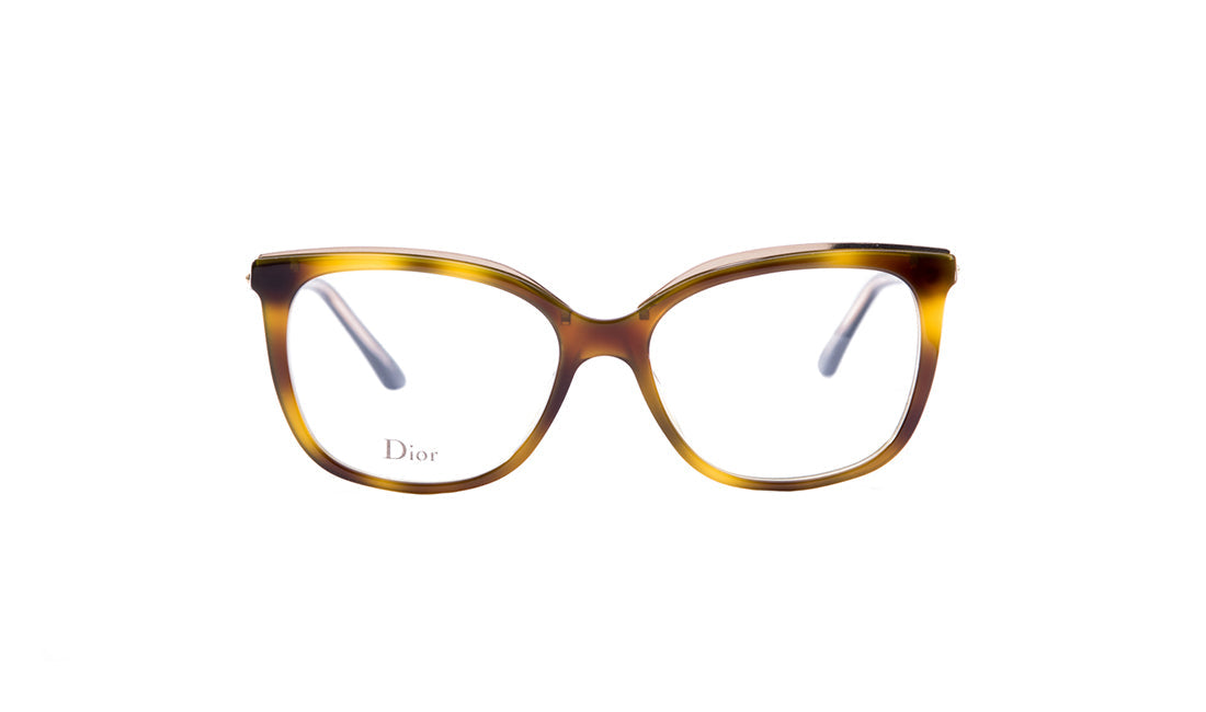 Frames Dior Montaigne 50 Cat Eye, Dior, Frames, Havana, Medium, Plastic, Prescription, Womens