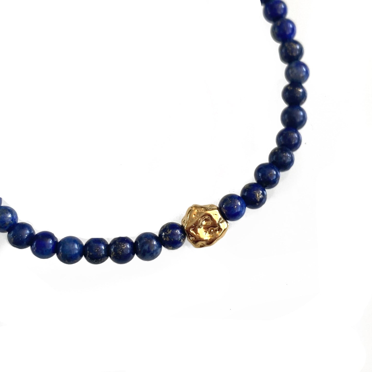 Gemstone Lapis Bracelet