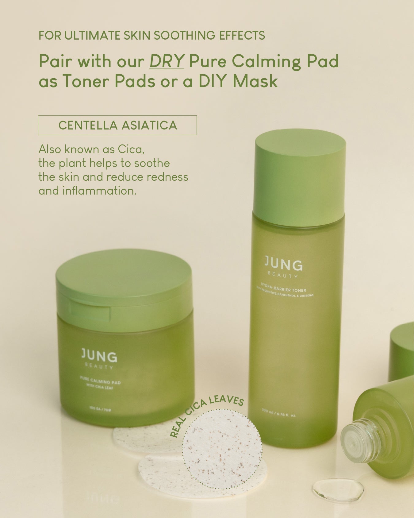 Jung Beauty Hydra-Barrier Toner with Probiotics, Panthenol, and Ginseng