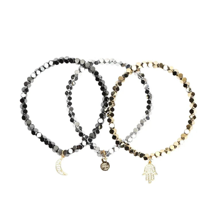 Metallic Kryptonite Bracelet • Silver