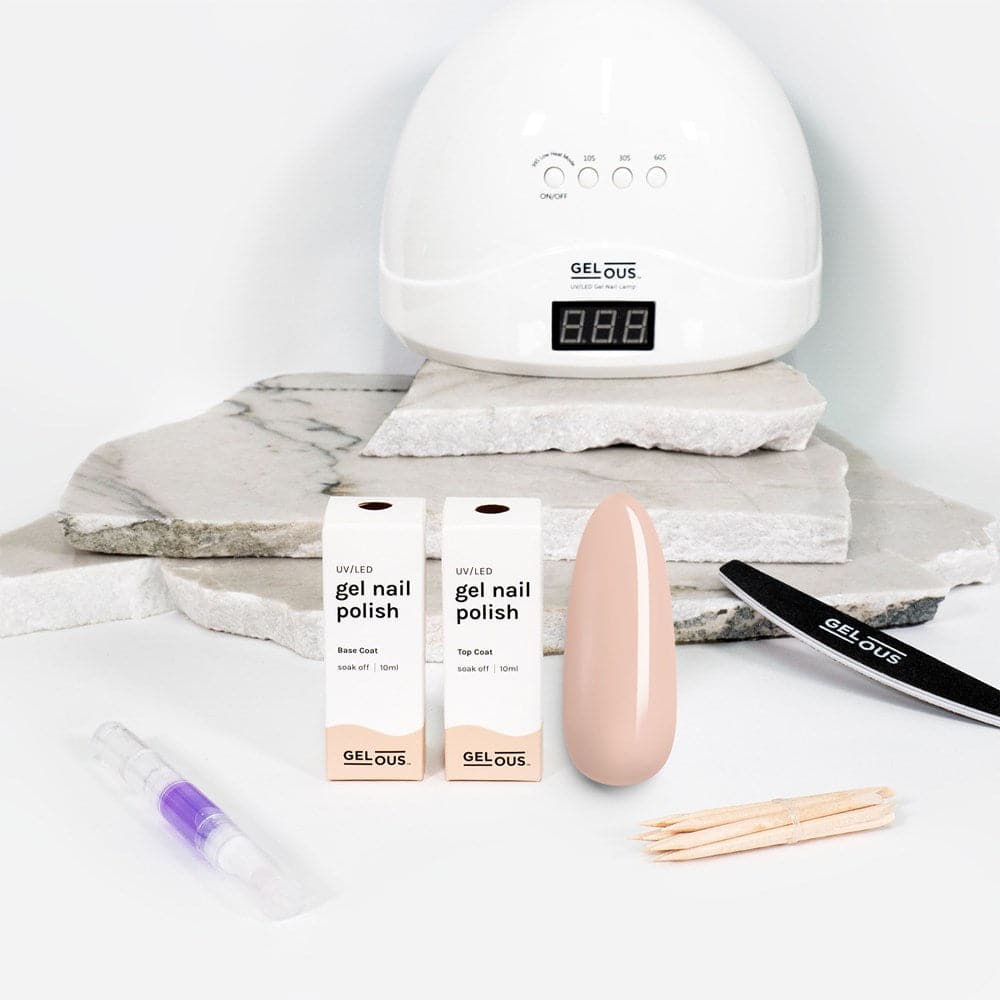 Gelous gel nail polish Seashells Essentials Pack - photographed in New Zealand