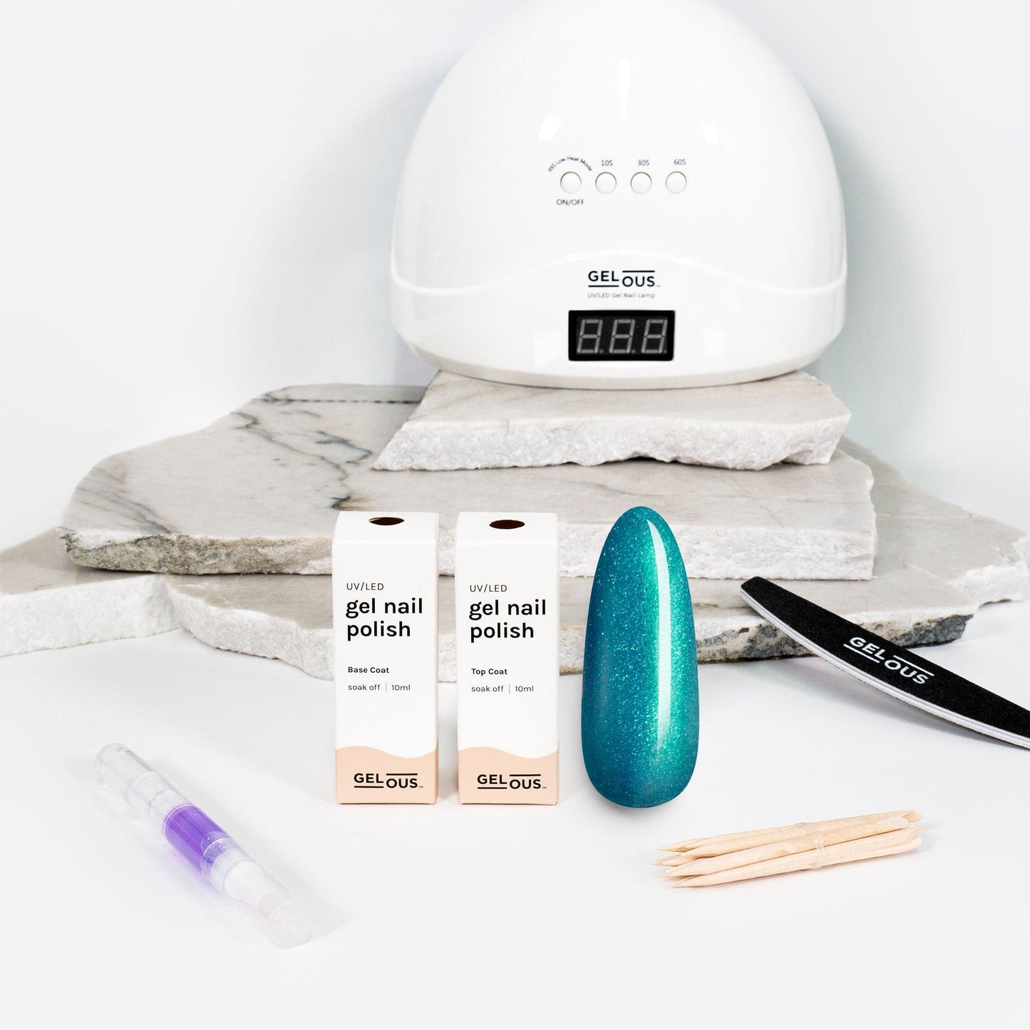 Gelous gel nail polish Siren Essentials Pack - photographed in New Zealand