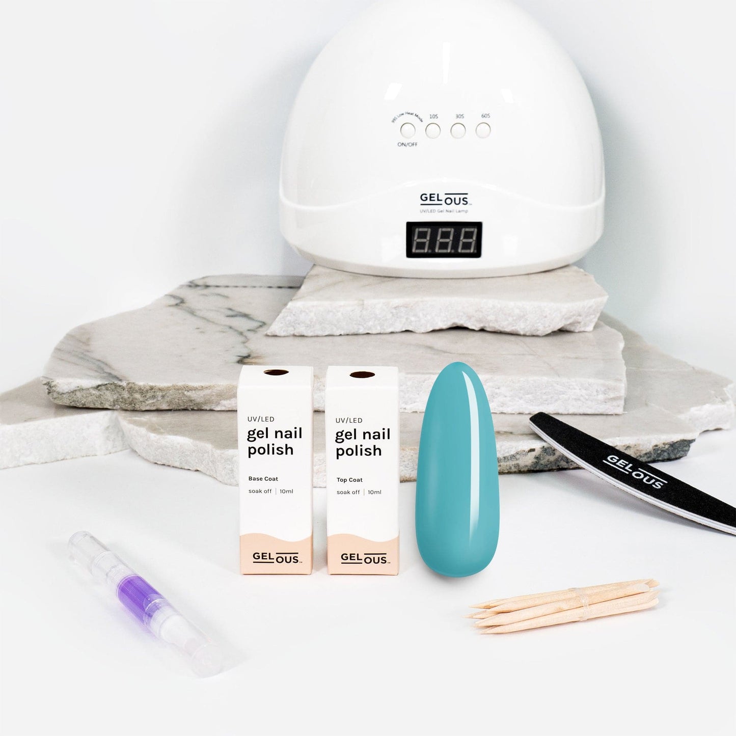 Gelous gel nail polish We're Going To Ibiza Essentials Pack - photographed in New Zealand