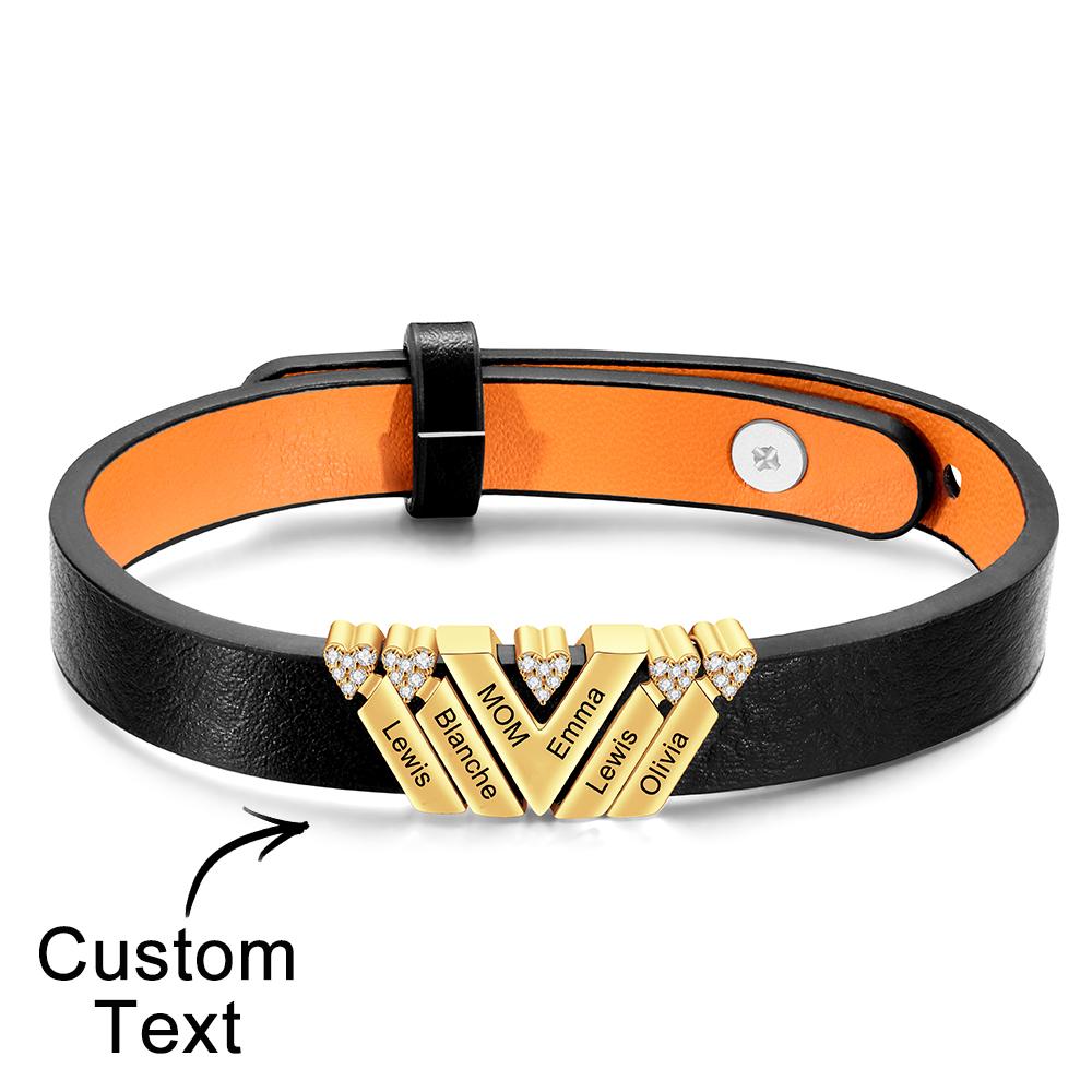 Custom Engraved Bracelet Simple Fashion Advanced Gifts