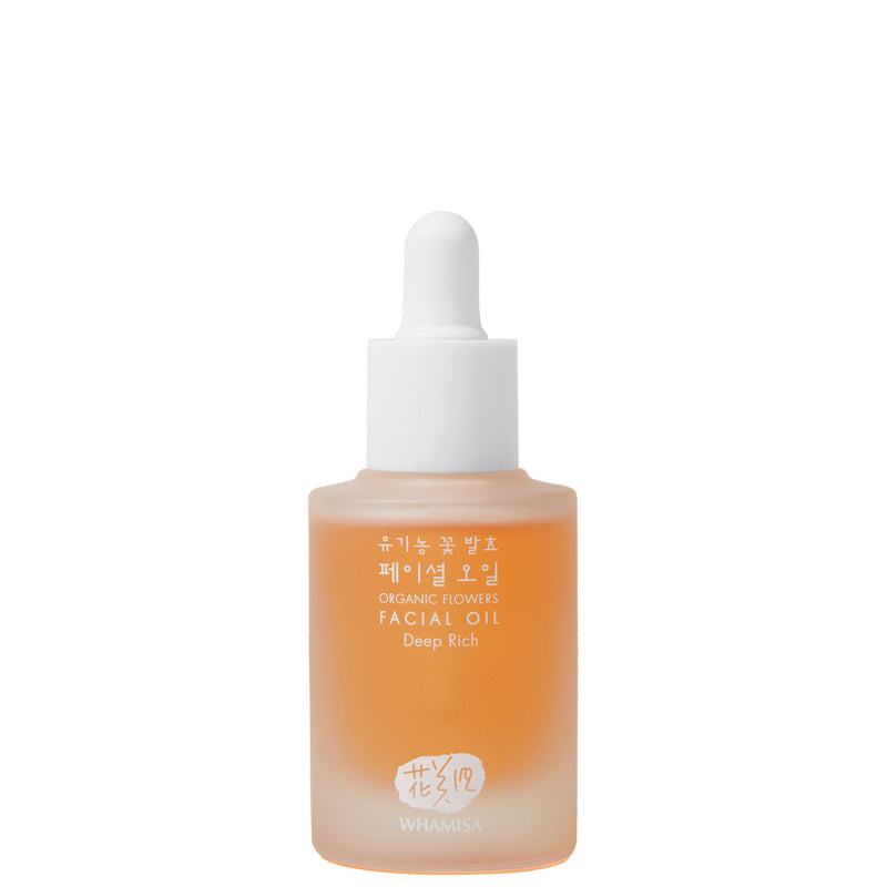 Whamisa Organic Flowers Facial Oil Deep Rich 26ml