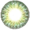 Geo Tri Color Green Contacts