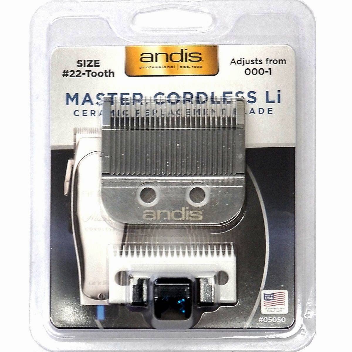 Andis Master Cordless Li Ceramic Replacement Blade - #22