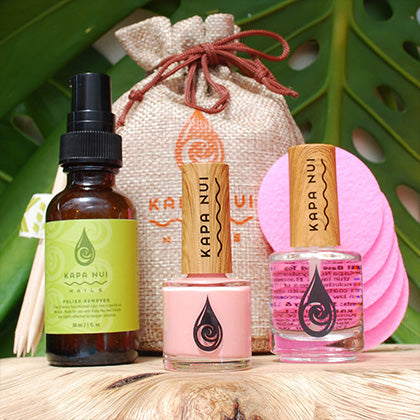 Strawberry Guava Starter Set - Non Toxic Nail Polish