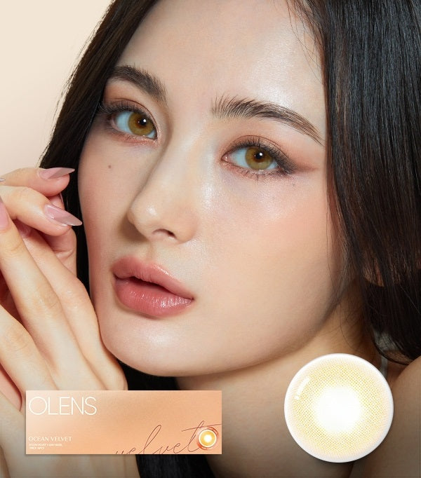 OLENS Ocean Velvet One Day Hazel Contact Lenses 10 Pack