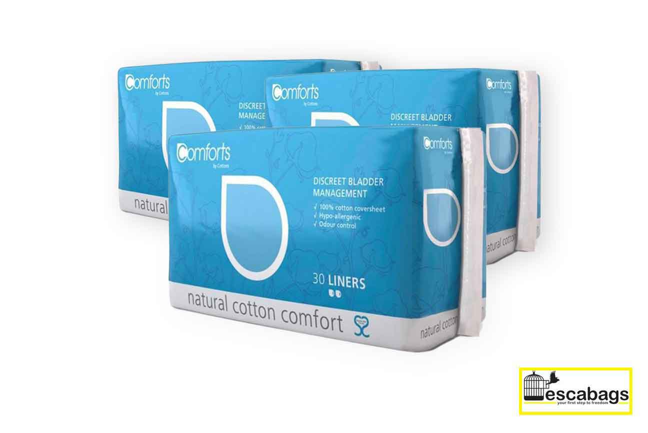 Comforts Premium Liners - Bulk (6 Packs)