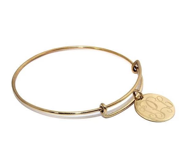 Engraved German Silver Adjustable Bracelet