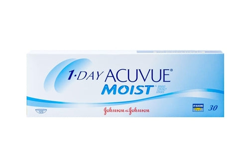 1 Day Acuvue Moist Contacts 30 Pack