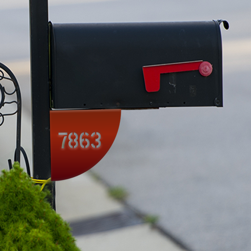 Standard Mailbox Sign
