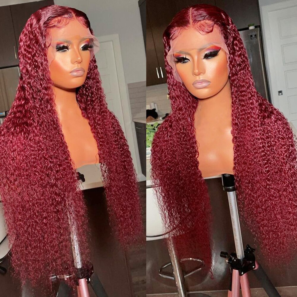 Deep Curly Lace Frontal Wig