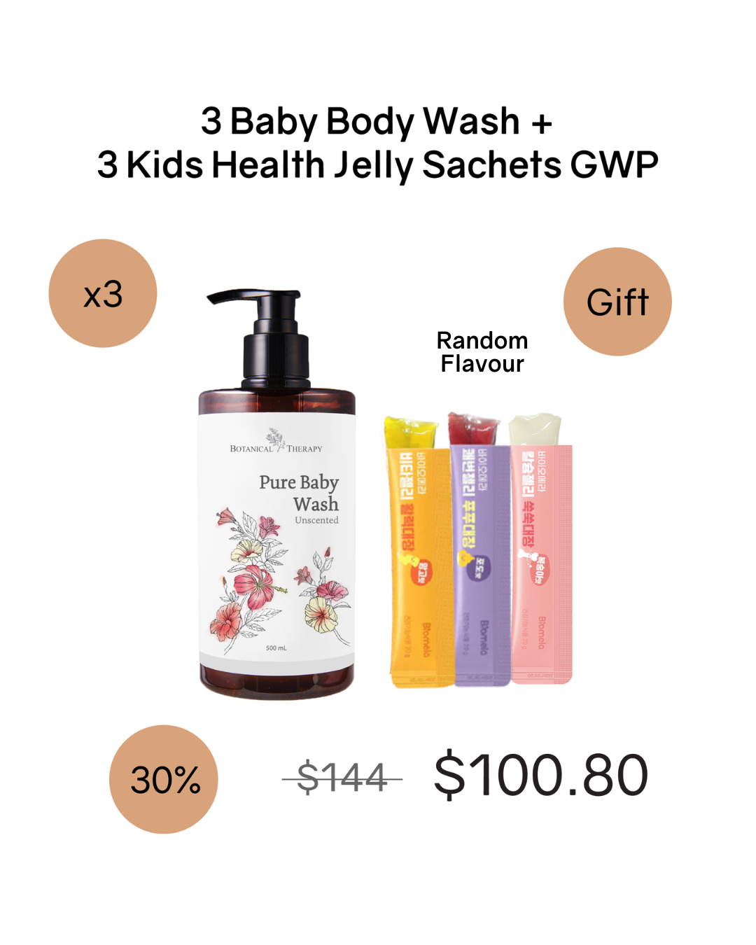 [PROMO] Botanical Therapy Cleansing Therapy Pure Baby Wash