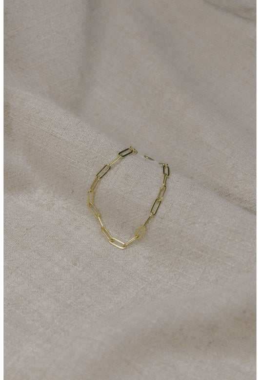 Paperclip Chain Bracelet