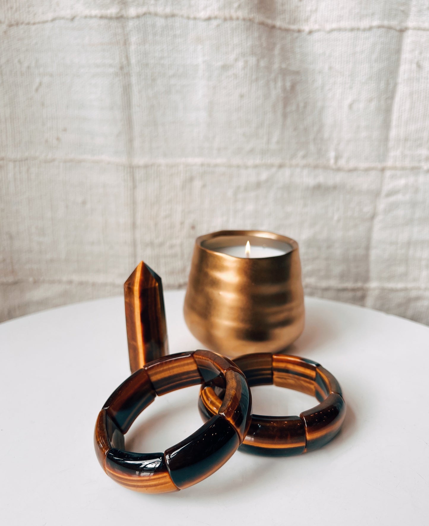 Assorted Beaded Gemstone Bangles