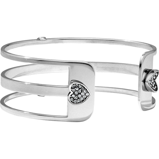 Christo Silver Narrow Cuff Bracelet