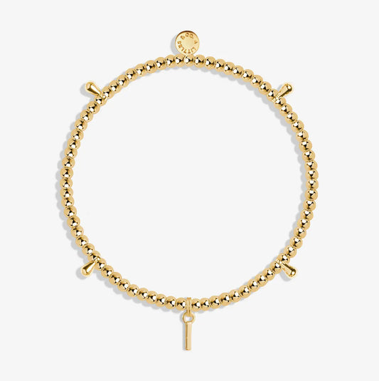 Alphabet A Little - I - Gold