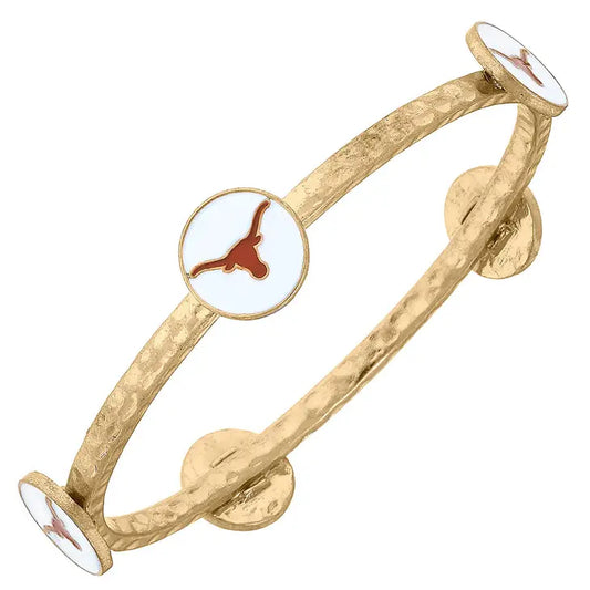 Longhorn Enamel Bangle