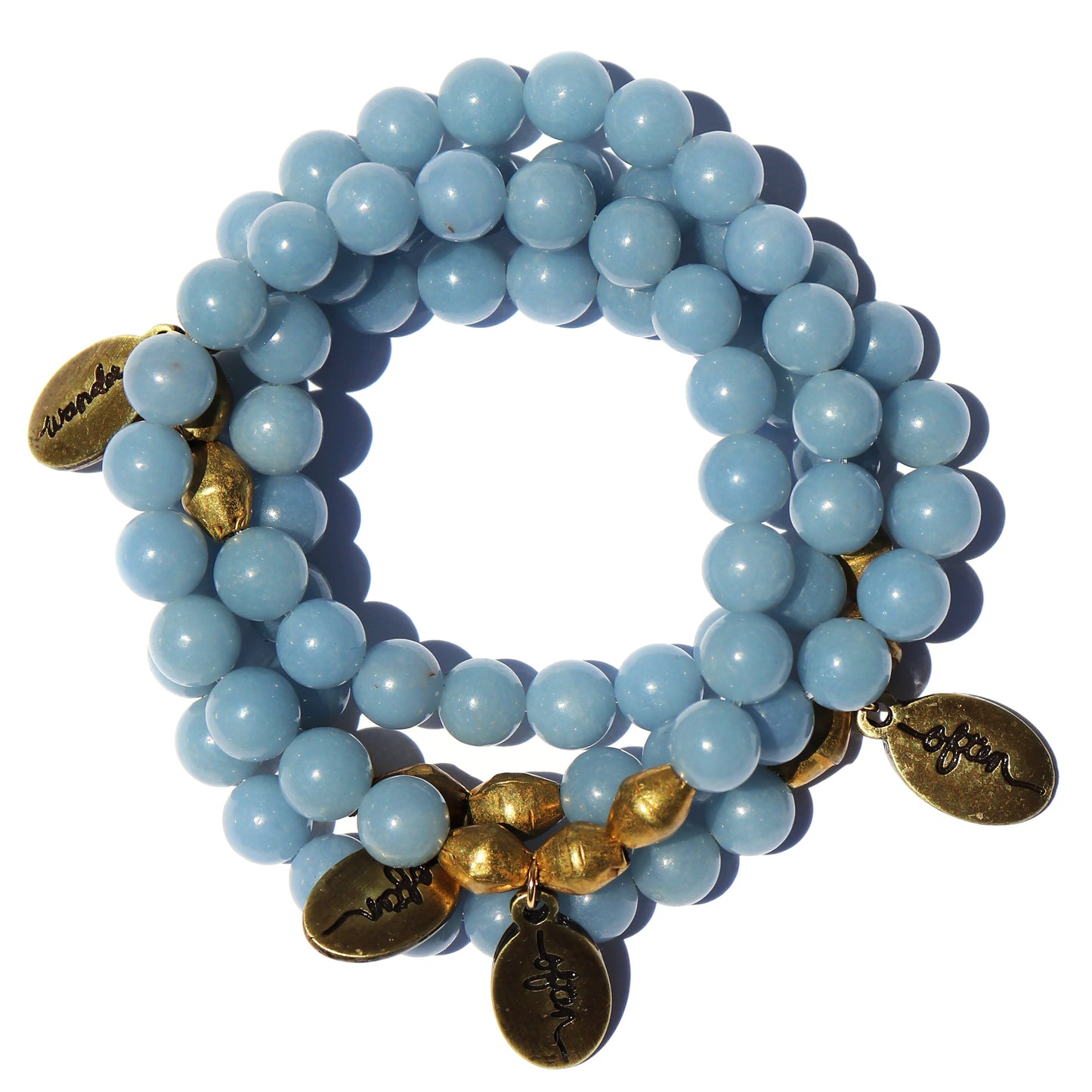 Angelite | Beaded Bracelet