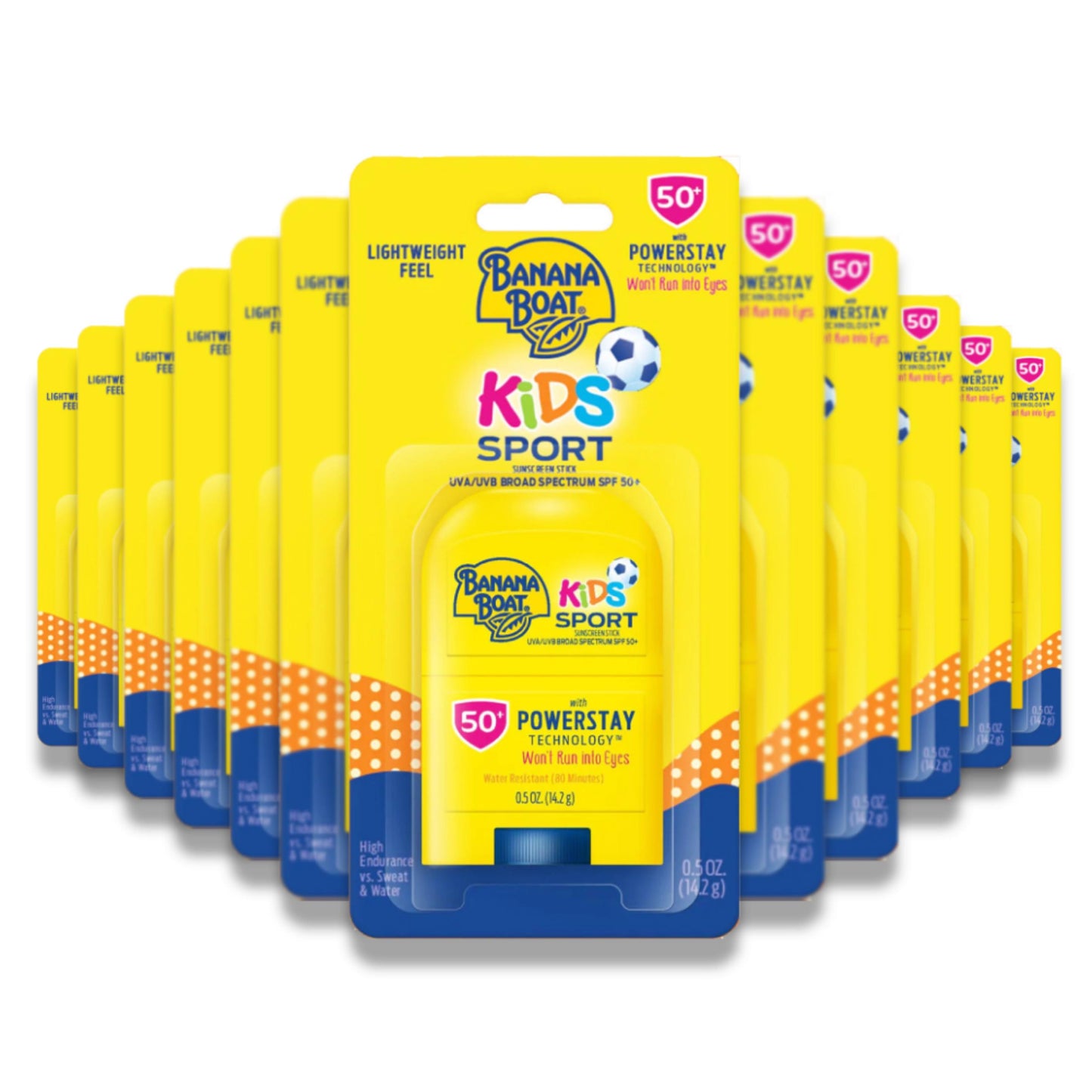 Banana Boat - Kids Sport Stick SPF 50  0.5 Oz - 12 Pack
