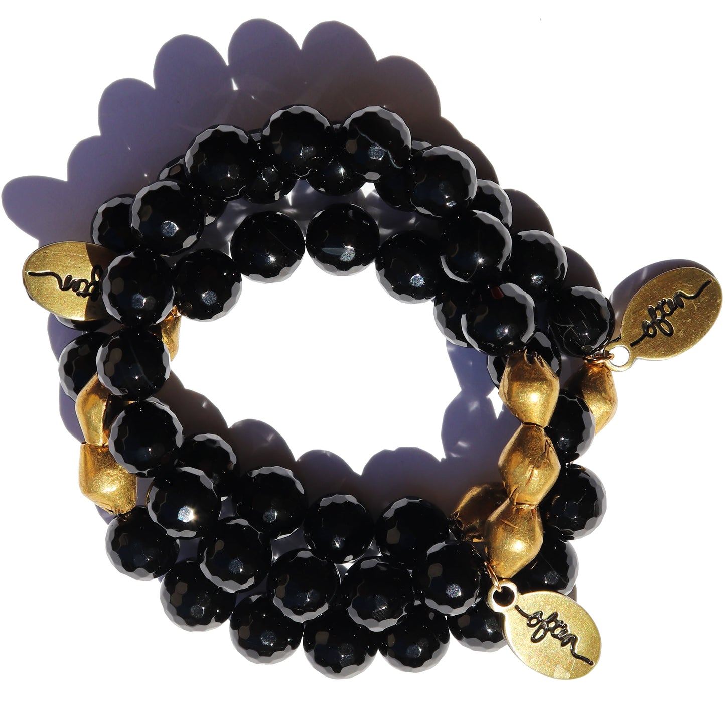 Black Onyx | Beaded Bracelet