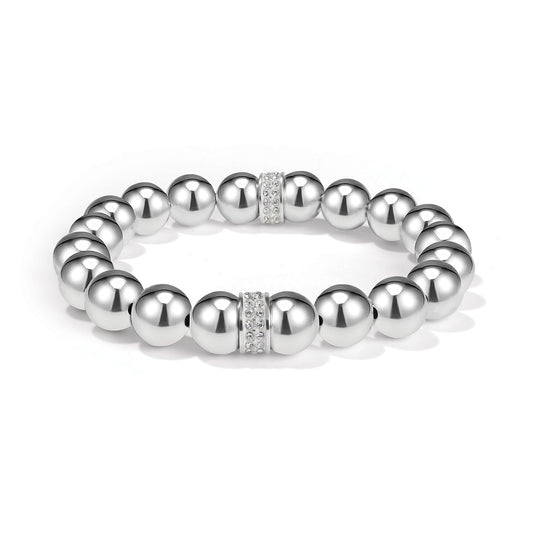 Meridian Silver Stretch Bracelet