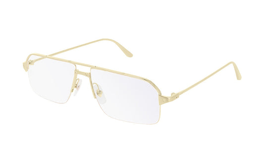 Frames Cartier 0231O Aviator, Cartier, Frames, Mens, Metal, Prescription