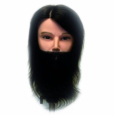Celebrity Dylan Budget Bearded Manikin 100%HUMAN HAIR
