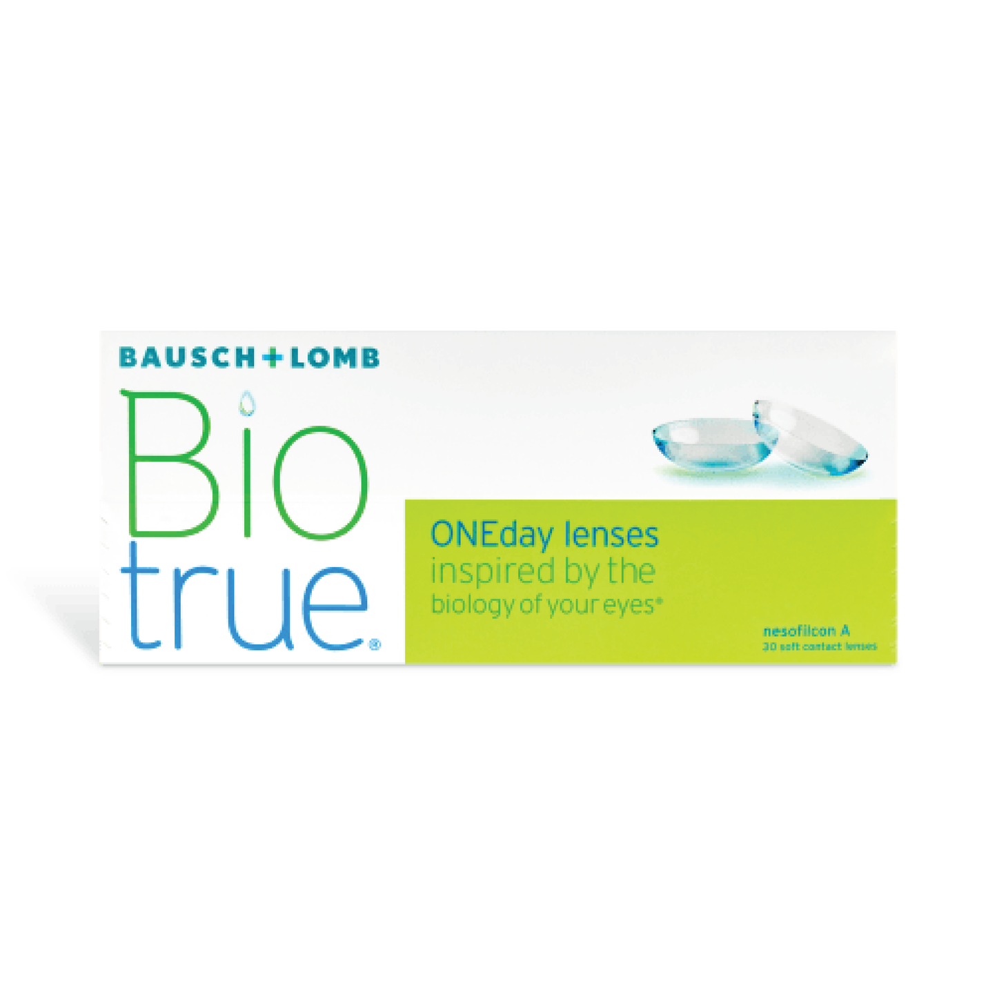 BioTrue One Day contact lens - v sense optics bausch and lomb b&l daily disposable silicone hydrogel on eyes cornea affordable comfort sharp clear vision breathable wetting ability 30 pack