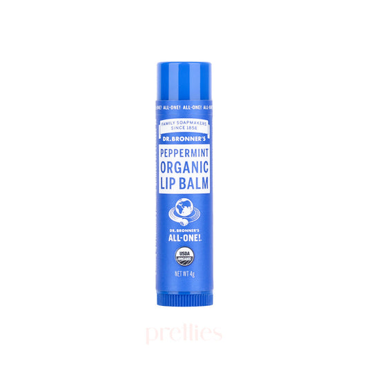 Dr.Bronner's Organic Peppermint Lip Balm 4g