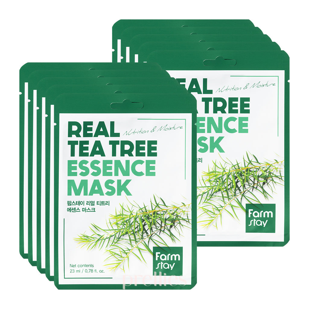 Farmstay Real Tea Tree Essence Mask (1 Sheet x 10pcs)