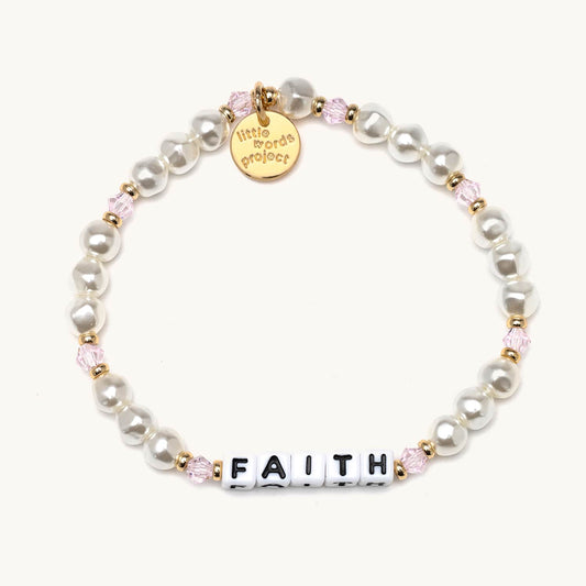 Faith Pearl Bracelet - S/M