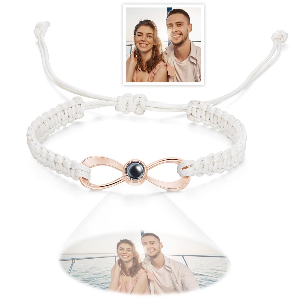 Custom Projection Photo Bracelet Creative Simple Gifts for Couple