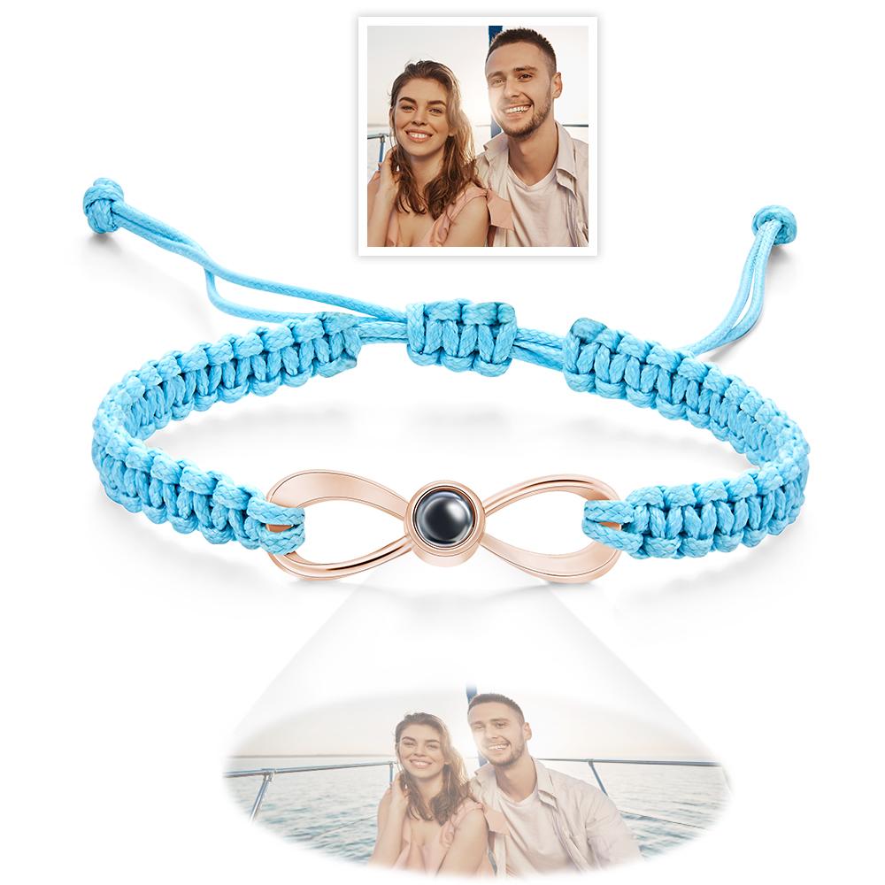 Custom Projection Photo Bracelet Creative Simple Gifts for Couple
