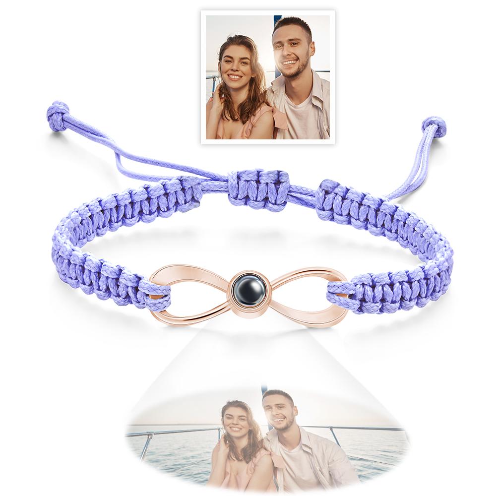 Custom Projection Photo Bracelet Creative Simple Gifts for Couple