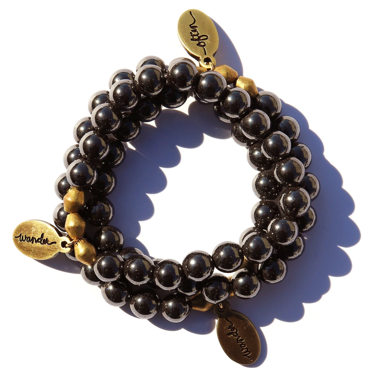 Hematite | Beaded Bracelet