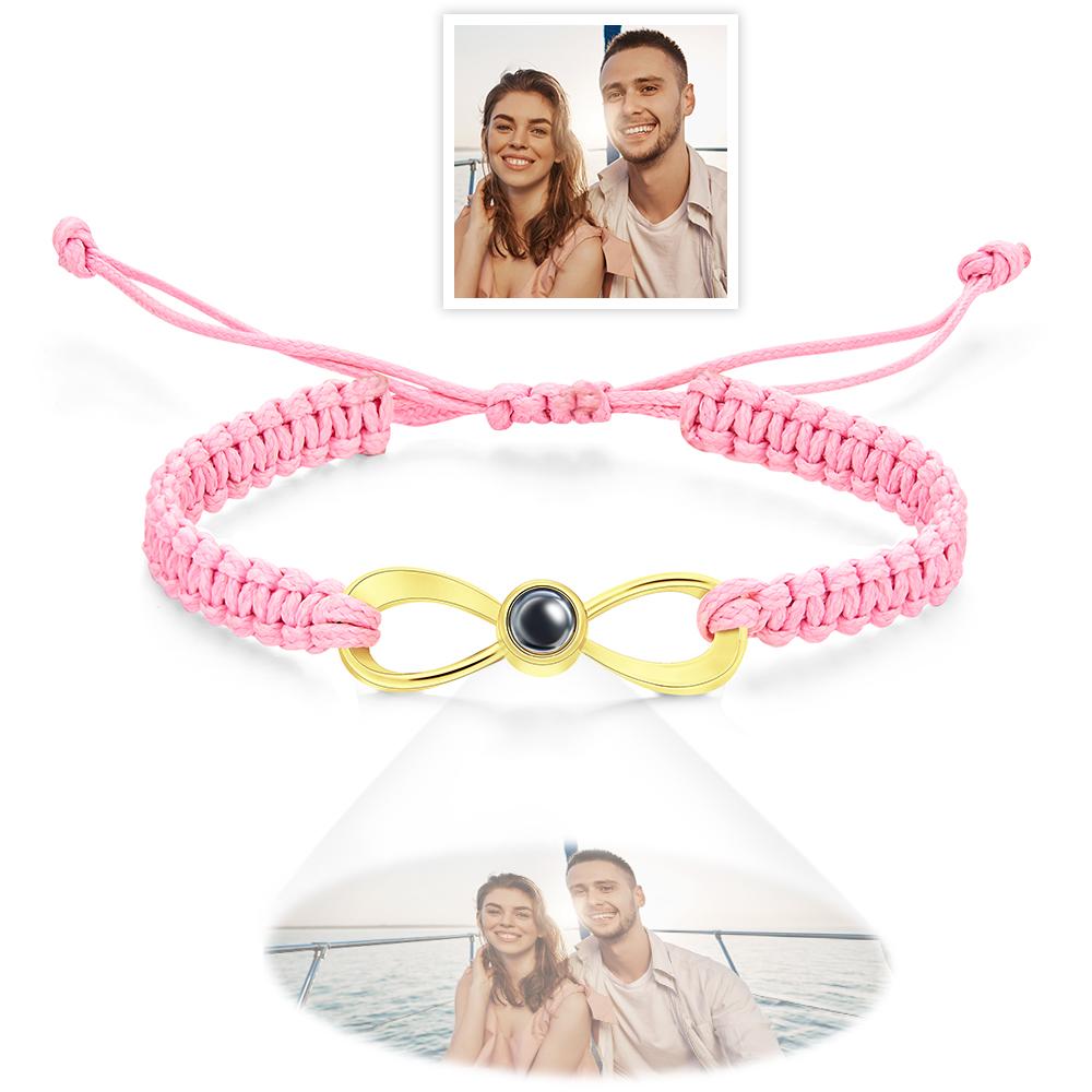 Custom Projection Photo Bracelet Creative Simple Gifts for Couple