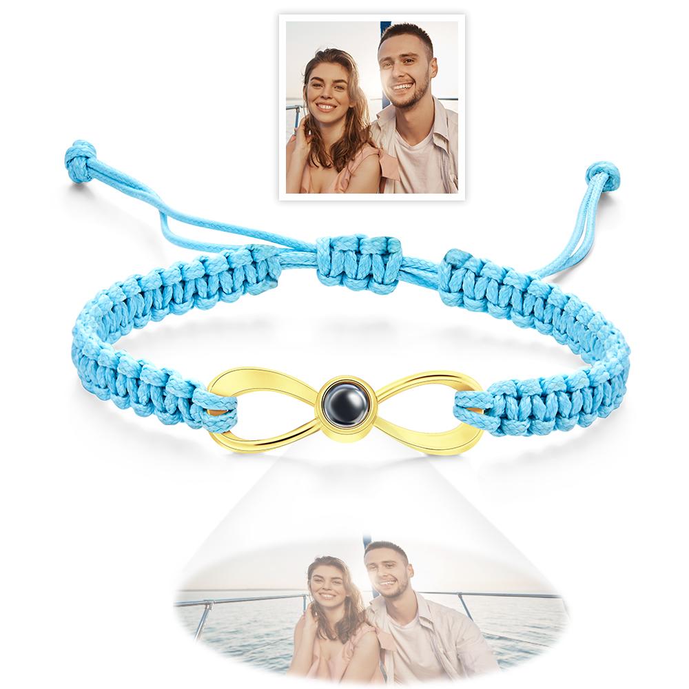 Custom Projection Photo Bracelet Creative Simple Gifts for Couple