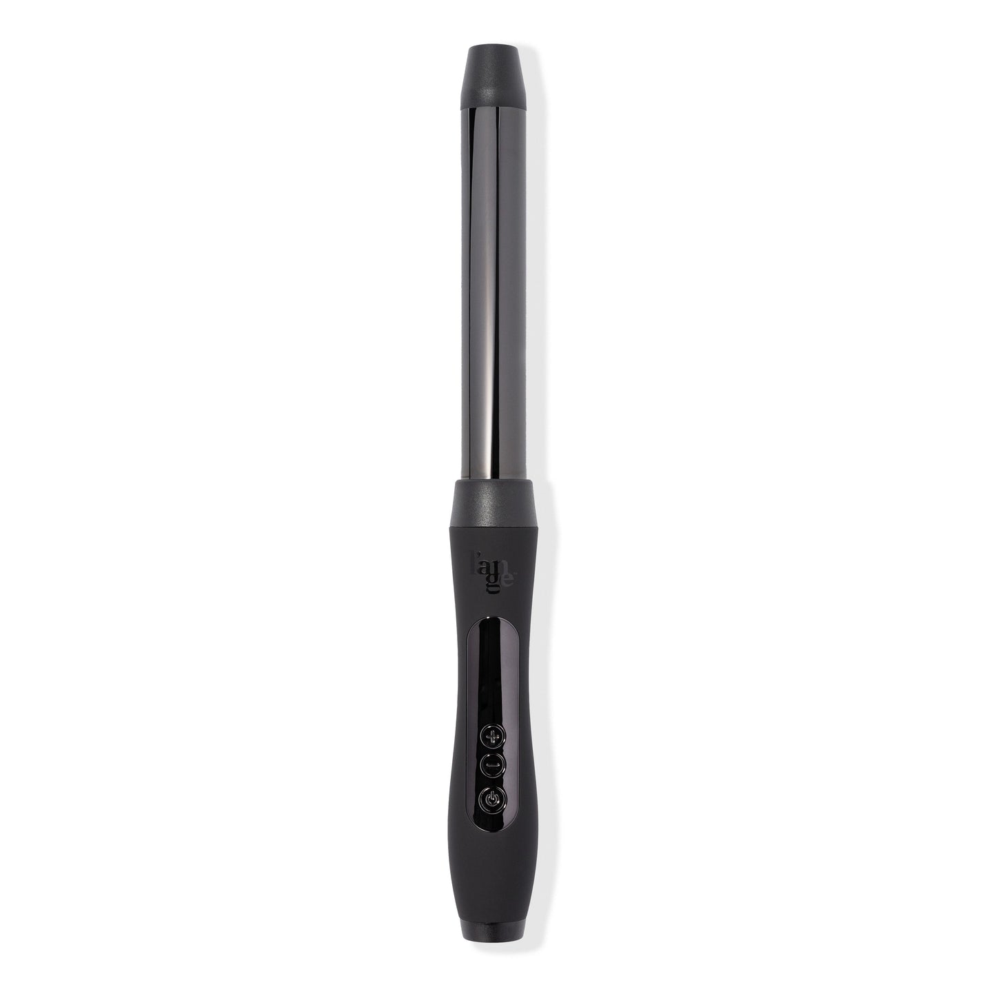 Black 25mm clip free titanium barrel with digital display, safety cool-tipped barrel with black logo