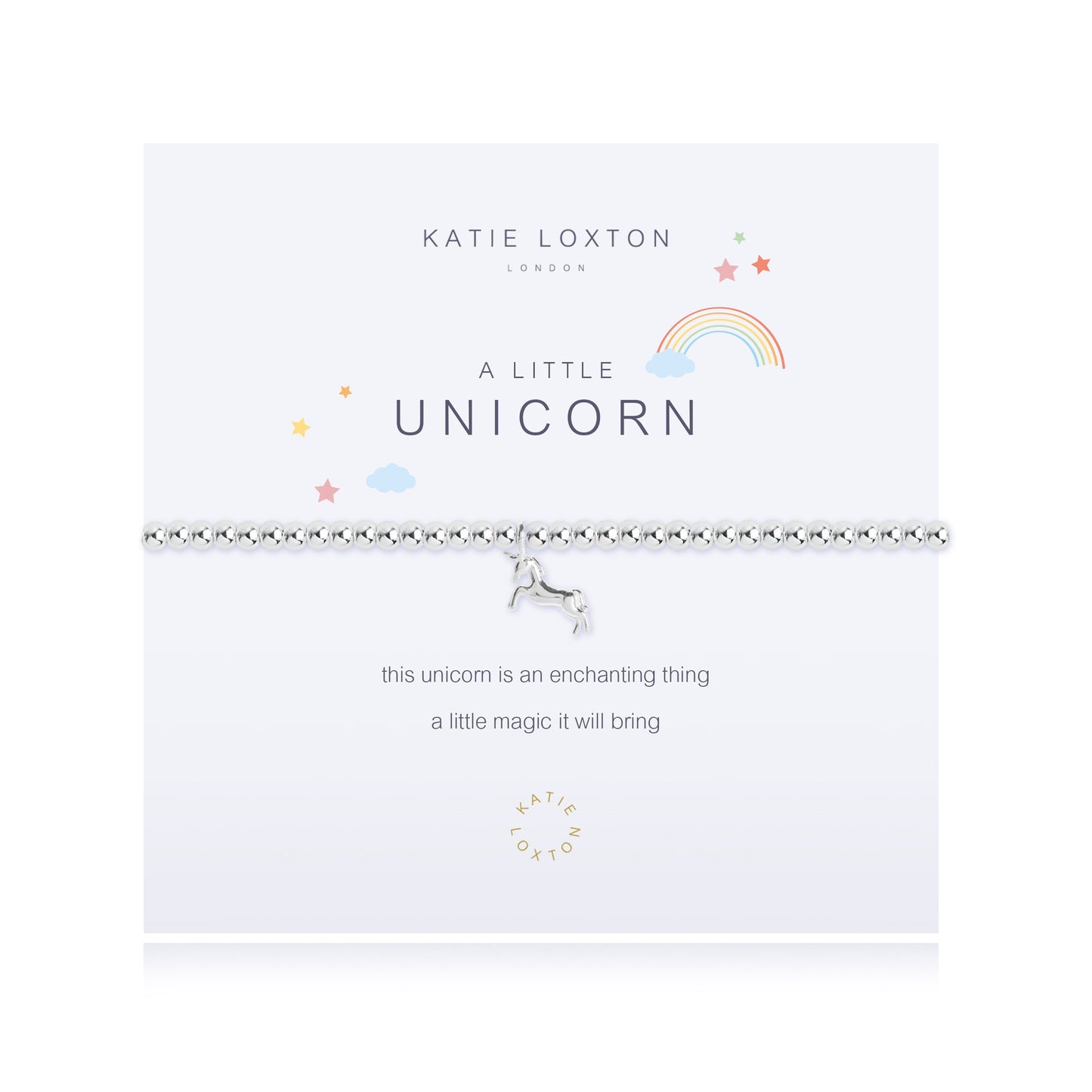 A Little Unicorn Bracelet Front View