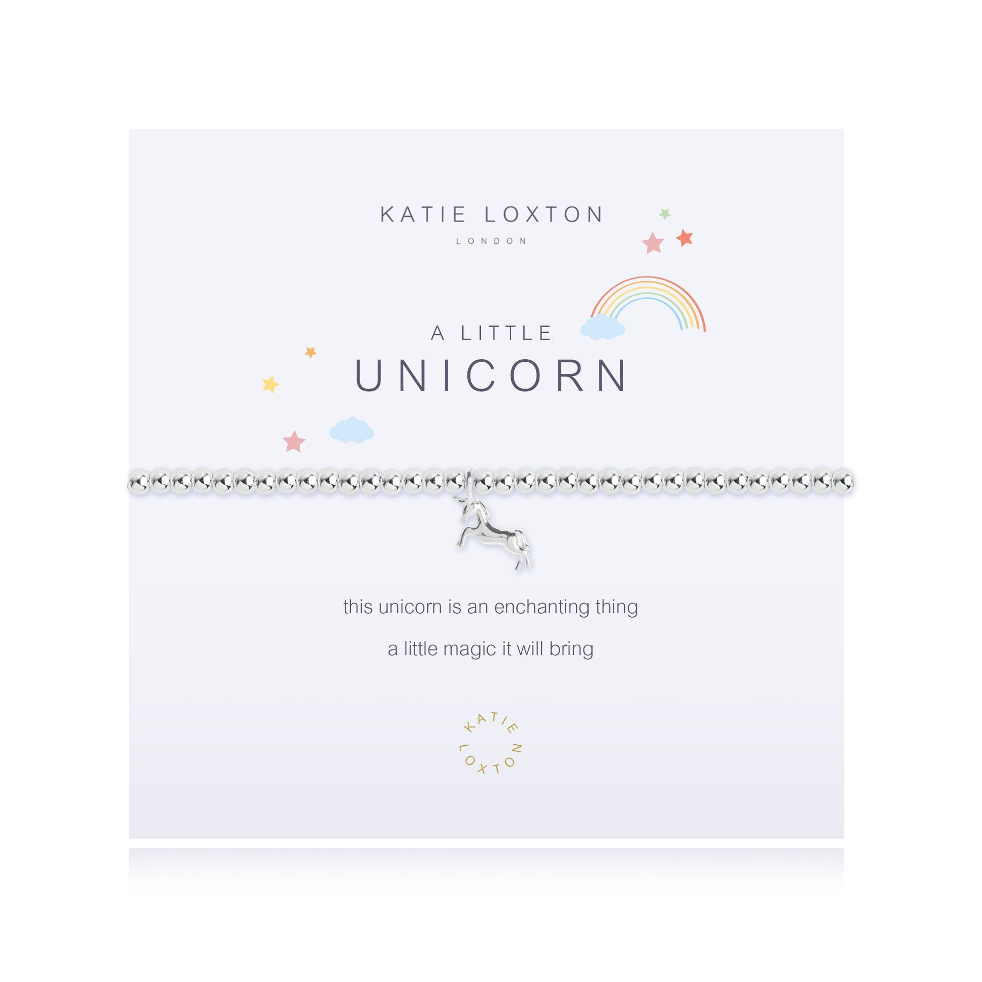 A Little Unicorn Bracelet Front View