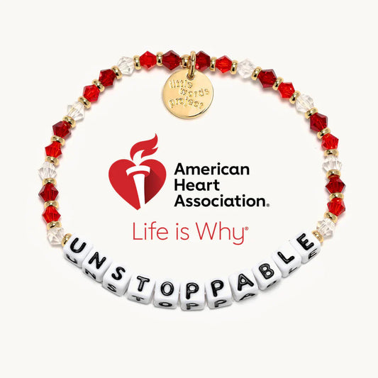 Unstoppable American Heart Association Bracelet - S/M