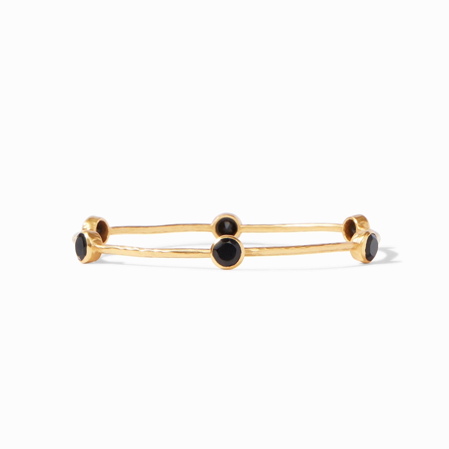 Milano 6-Stone Bangle Gold