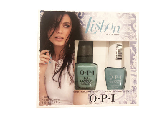 OPI Lisbon Collection Gel(.25oz) & Lacquer Duo Closer Than You Might Belem