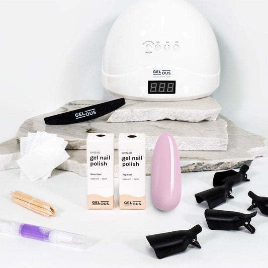 Gelous gel nail polish Birthday Cake Starter Pack - photographed in New Zealand