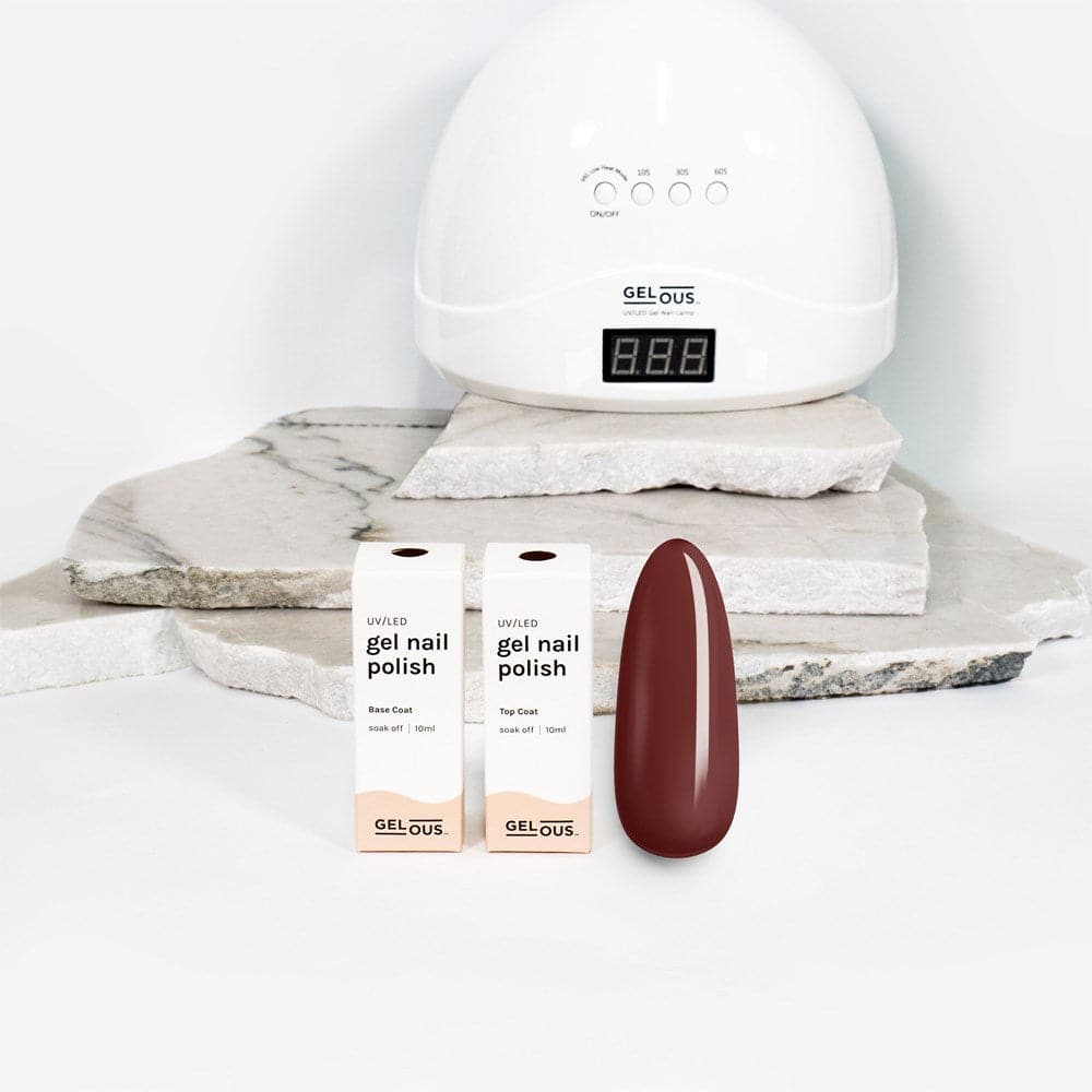 Gelous gel nail polish Cocoa Loco Basic Pack - photographed in New Zealand